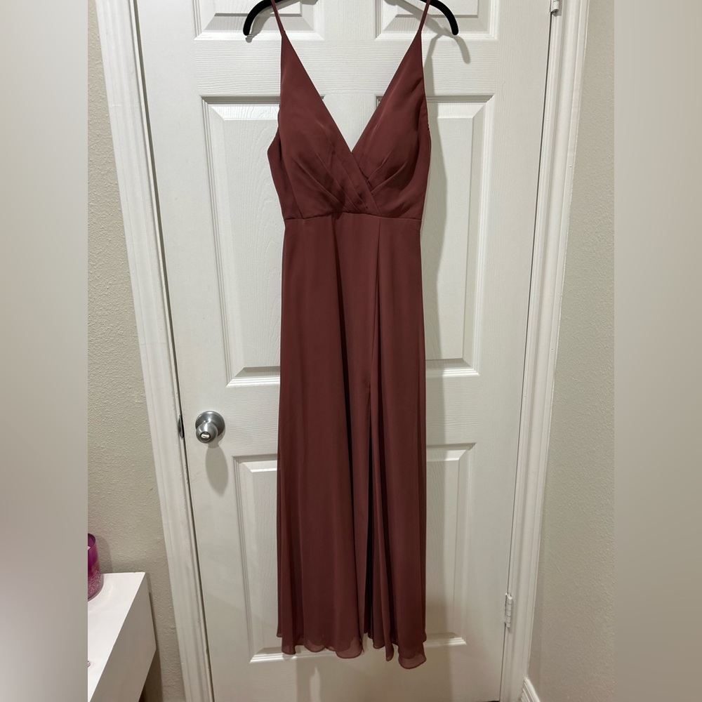 Jenny Yoo ‘Bryce’ Cinnamon Rose Gown
